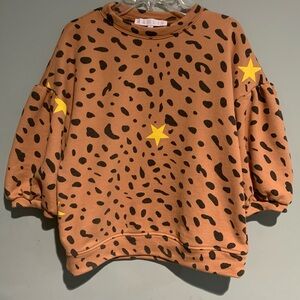 Karlie Leopard Star Sweatshirt